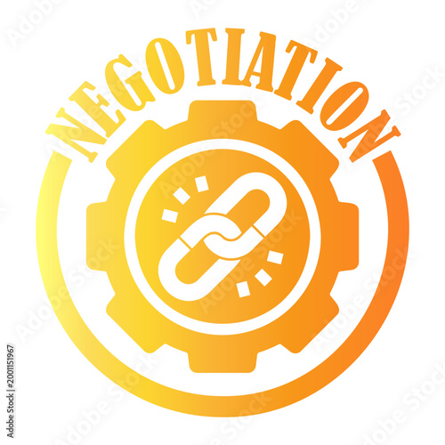 negotiation Gradient icon