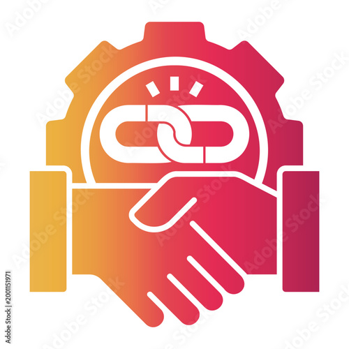 negotiation Gradient icon