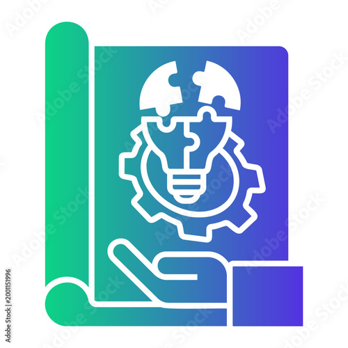 negotiation Gradient icon