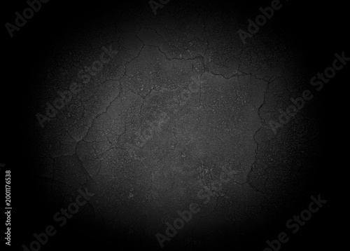 Old wall texture smeared engine oil cement dark black gray  background abstract grey color design are light with white gradient background.