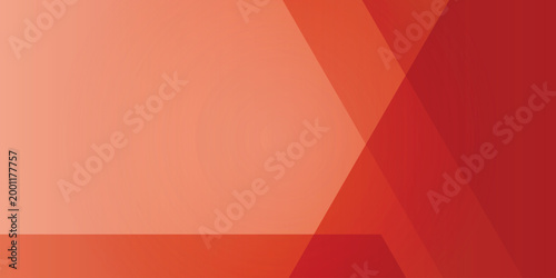 Red and Orange Geometric Gradient Background with Overlapping Shapes