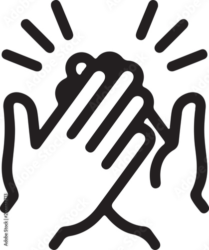 Applause_reaction_virtual_call_icon_2b42cc400b_traced