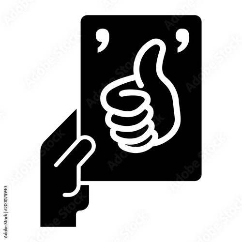 recommendation Solid icon