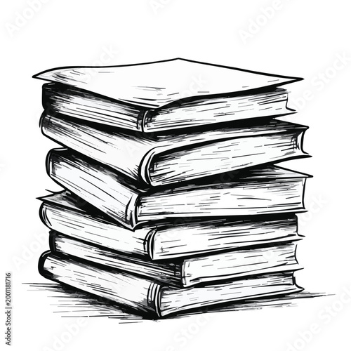 A stack of vintage books, showcasing detailed spine designs, ideal for educational or literary themes.