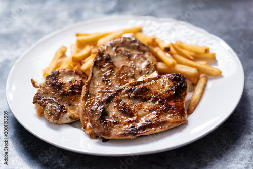 pan fried skinless chicken breast