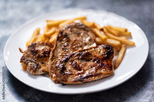 pan fried skinless chicken breast