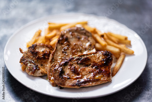 pan fried skinless chicken breast