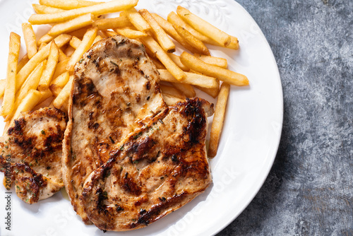 pan fried skinless chicken breast