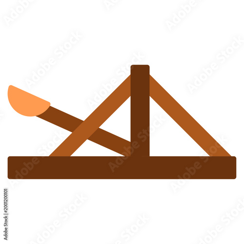 Принти на полотні catapult icon