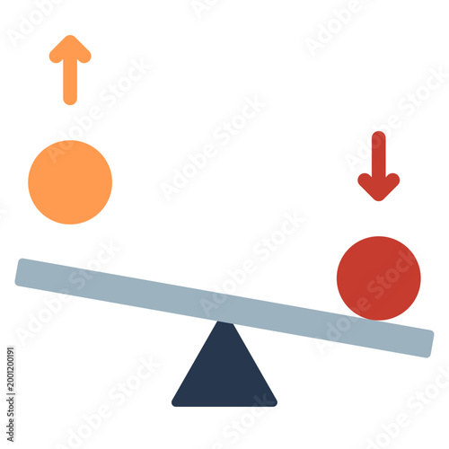 seesaw balance icon