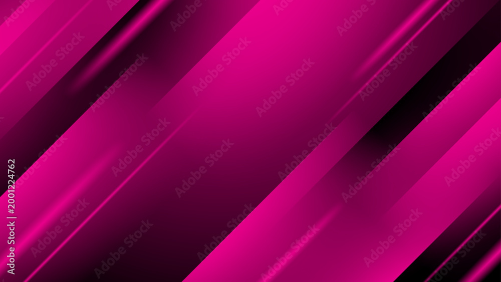 Fototapeta premium Luxury dark pink and magenta gradient with dynamic diagonal stripes