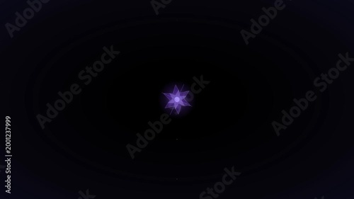 4K Minimalist Animation of Idea Spark and Infinite Symbols