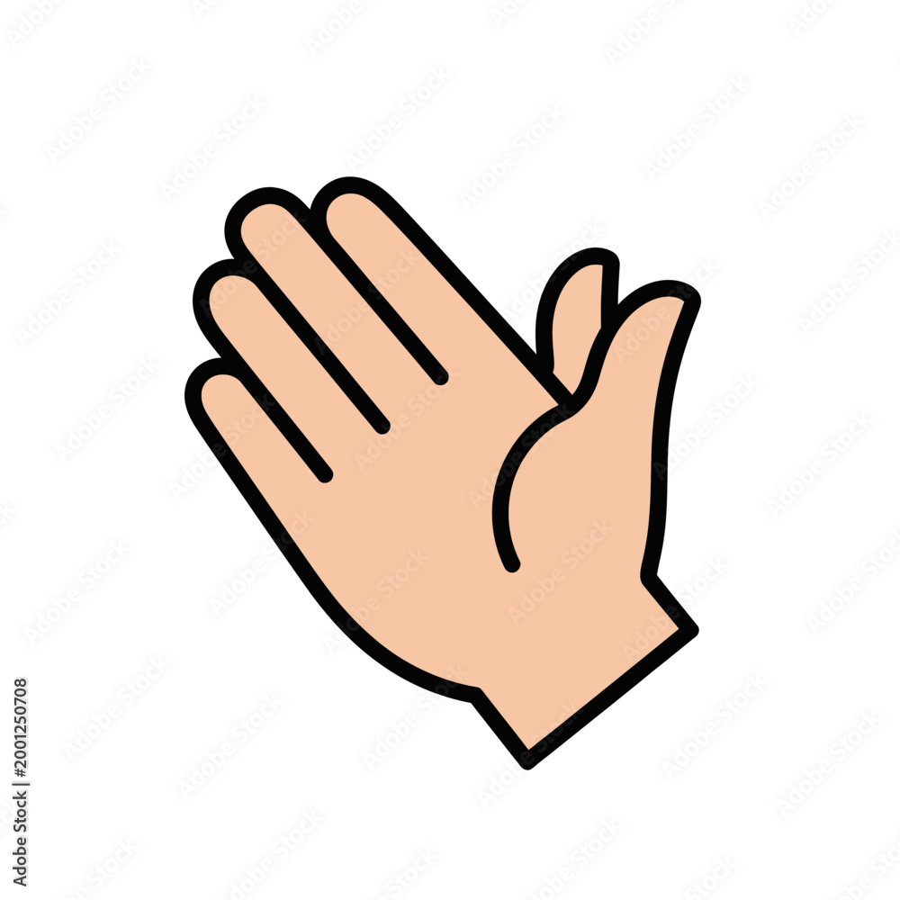 Fototapeta premium Clapping Hands Icon
