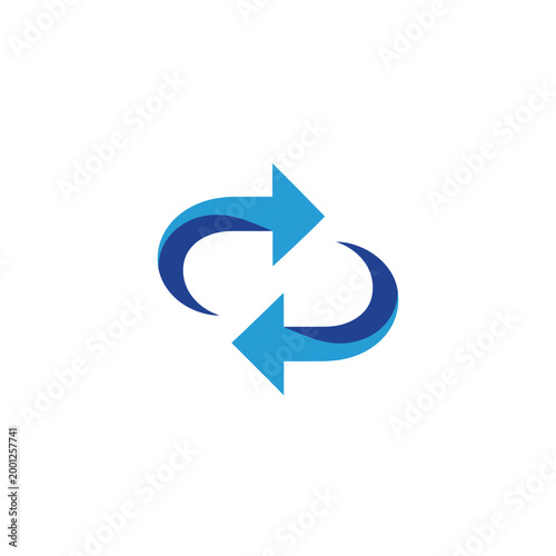 Free Download Dynamic arrows symbolizing exchange and interaction - GFXLoad