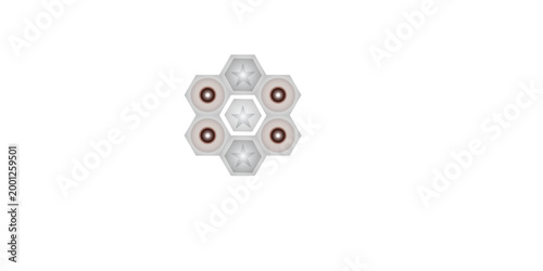 fish on a white background