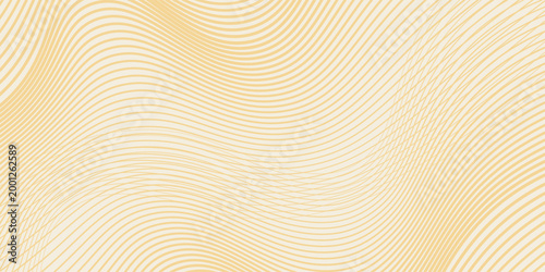 Abstract beige luxury background with gold lines. Elegant wave modern wallpaper. texture art vector