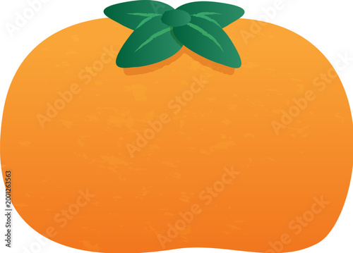 Cartoon Tangerine Orange