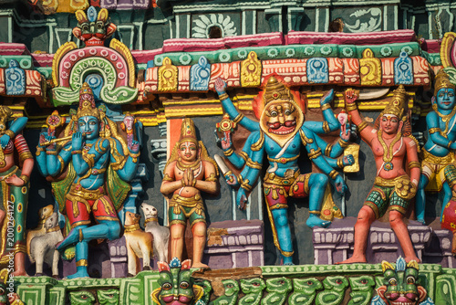 Hindu temple build by cholas in Kumbakonam , Tamilnadu