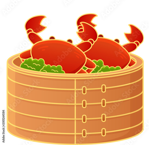 Steamed Crab
