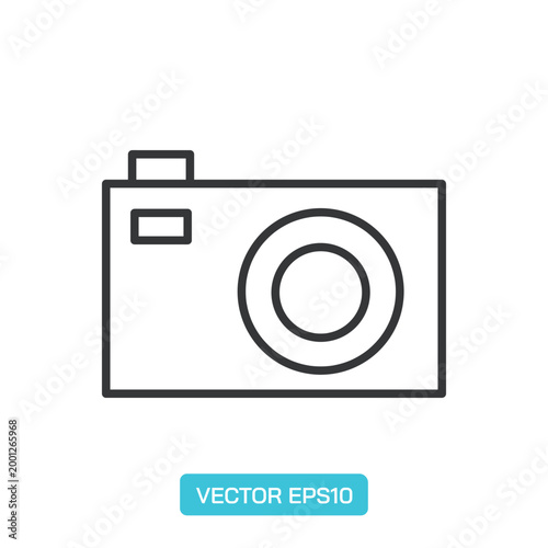 Movie Cinemas Line Icons. Thin Line Symbol Elements Collection.