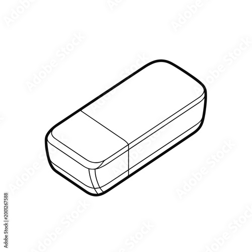 Simple Black and White Bar Code.
