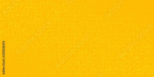 Retro comic yellow background raster gradient halftone dots yellow