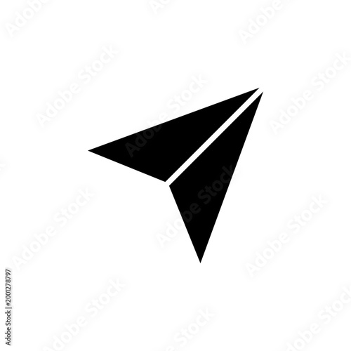 Send solid icon for message delivery