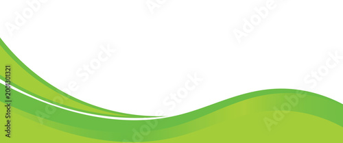 Abstract green curve background. Can be used covers, banners, wallpapers, flyers, brochures, books, print media, cards, web backgrounds. vector