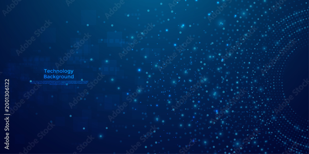 Obraz premium Abstract technology background Hi-tech communication concept innovation background 7