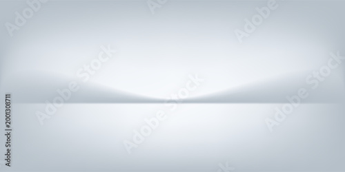 Simple background should feature a white, limbo space studio art