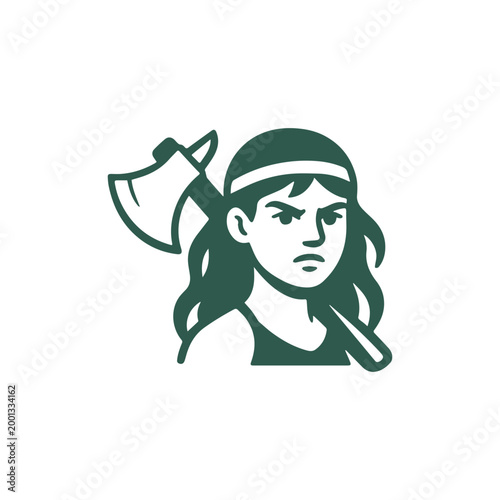 Barbaric Girl Logo