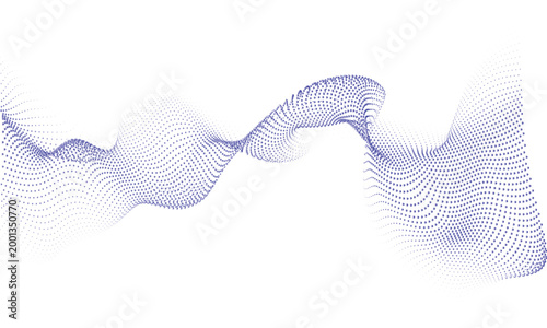 modern abstract white wave data science frequency gradient lines on transparent background. undulate Grey sound wave, twisted curve lines with blend