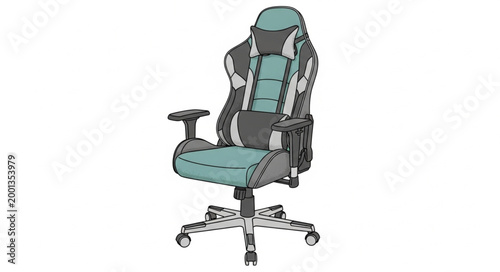 Ergonomic Office Chair with Adjustable Features for Comfort.