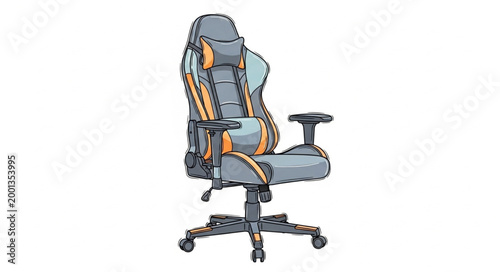 Ergonomic Office Chair with Adjustable Features for Comfort.