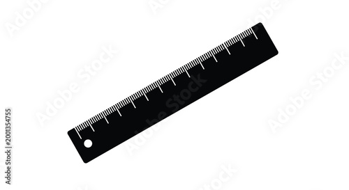 ruler silhouette on white background high quality professional detailed modern elegant stylish clean crisp vibrant colorful digital creative innovative contemporary