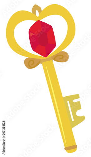 オシャレな鍵 主線なし