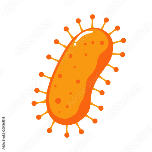 Bacillus Bacteria Microbe Medical Illustration Element