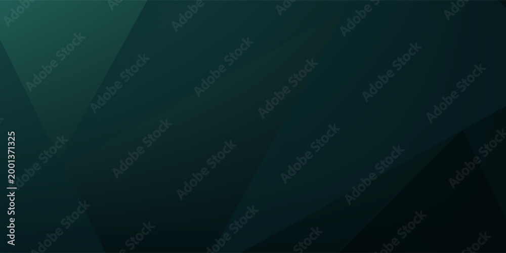 Fototapeta premium Abstract Green Light Background. Polygonal Elegance and Background Designs