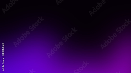 Deep Purple and Black Smooth Gradient Background