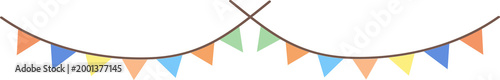 Colorful Party Bunting Garland