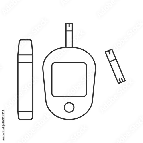 blood glucose meter and test strips