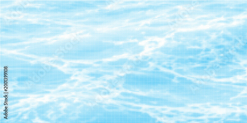 Blue and white water ripples light surface overlay background. 3d clear ocean surface pattern with reflection effect backdrop. Marble desaturated texture.