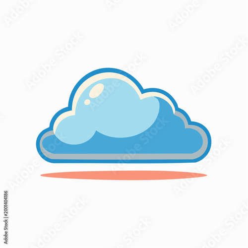 Cartoon Cloud Icon