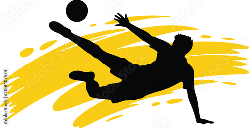 Athlete diving to catch a volleyball on beach
