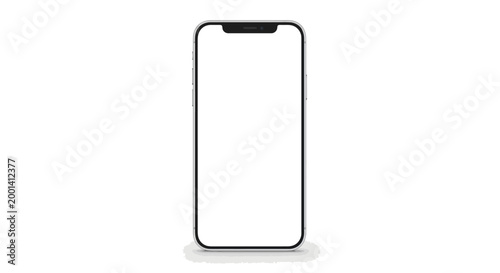 Smartphone with welcome screen displayed.