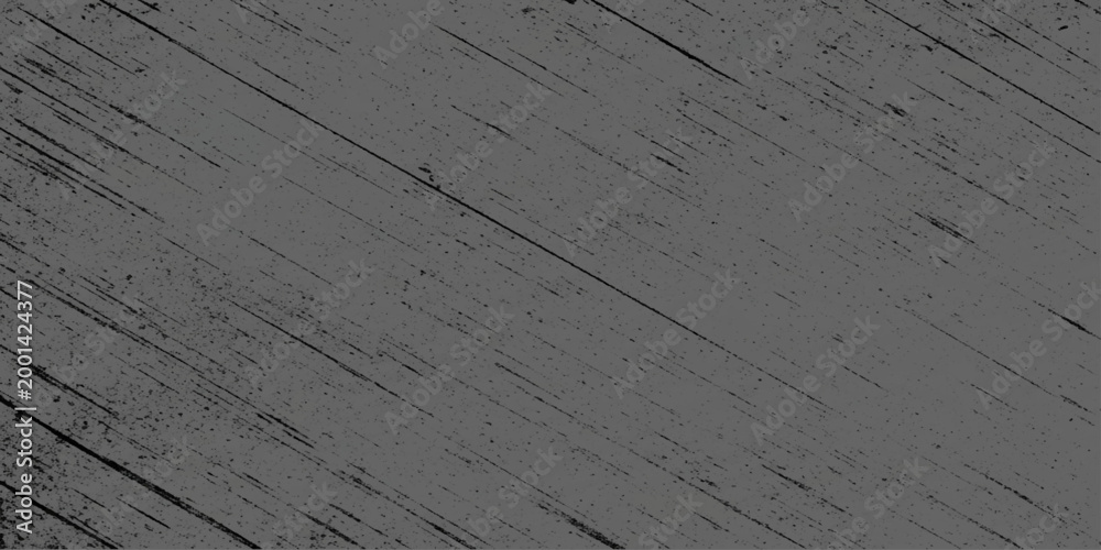 © DOUBLE ZERO - Grey scratched and distressed texture background with diagonal lines and grunge effect for design and decoration
