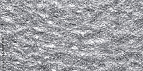 Foto Silver metal texture background with winter frost ice pattern and grunge surface
