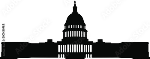 Set of professional handyman silhouettes carrying various construction tools and equipment, isolated on white background, repair and maintenance service concept for home improvement projects