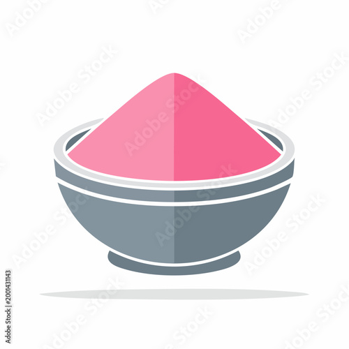 Bowl of Pink Powder