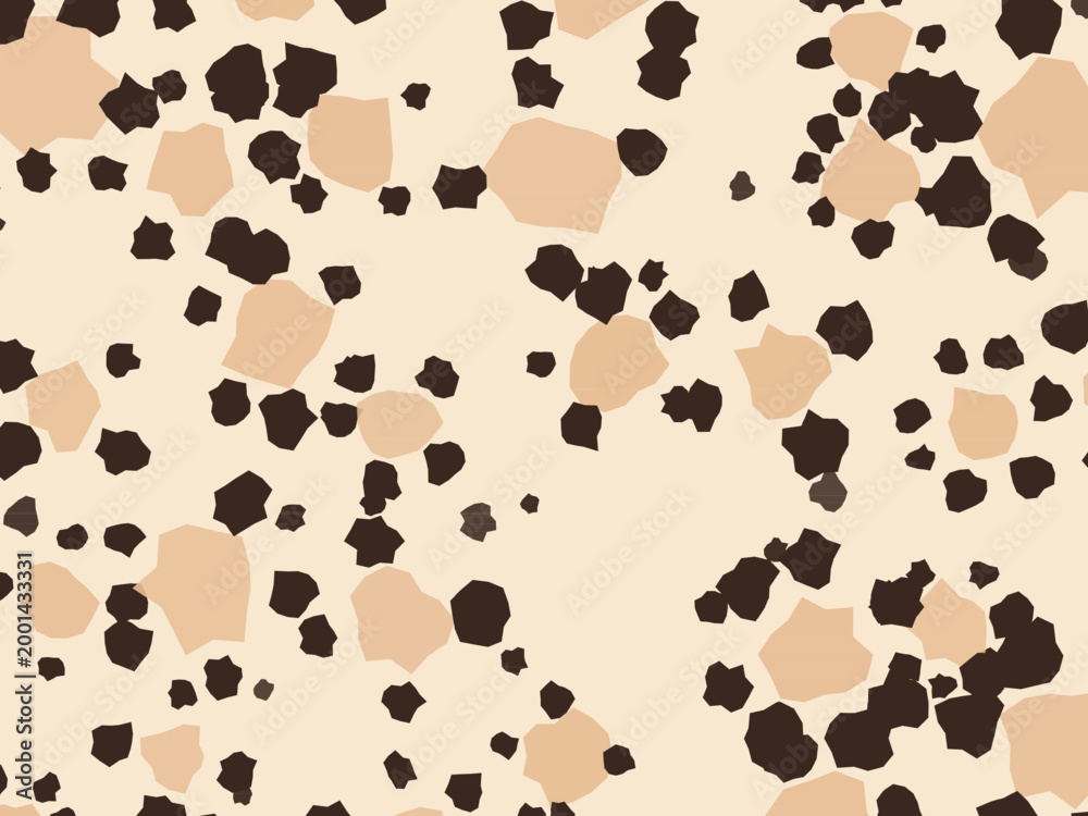 Fototapeta premium Wild Leopard Spots Trendy Pattern Design